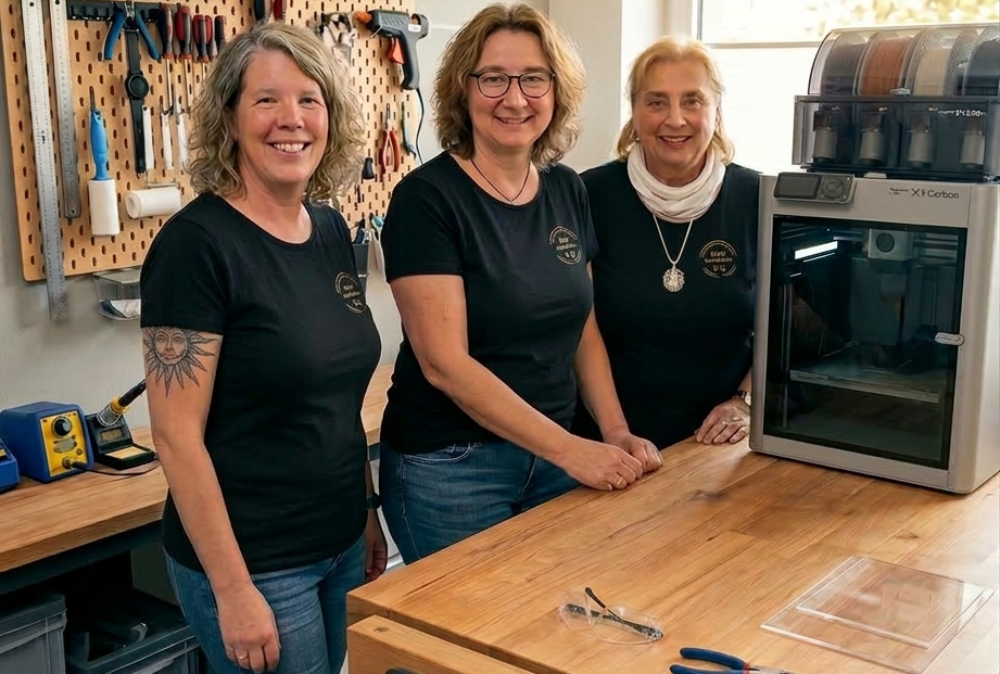 Ulirke Euler (links im Bild) Carmen Euler (mitte im Bild) Margrit Berger (rechts im Bild)